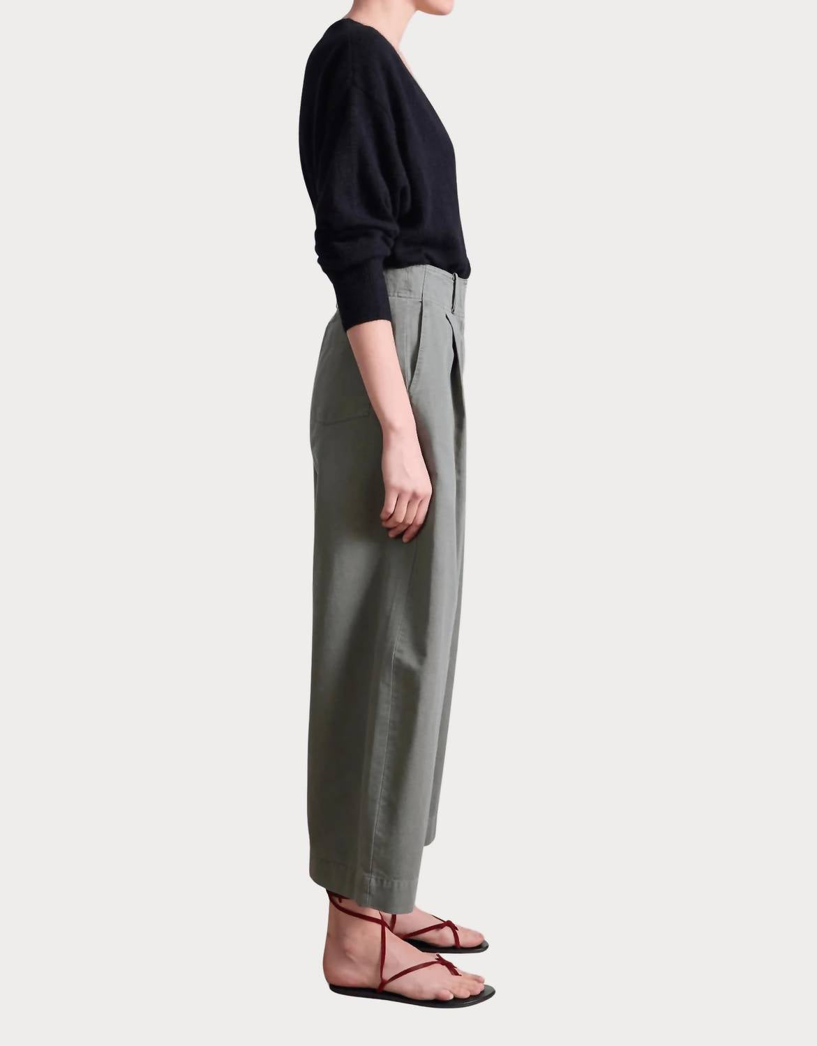 Apiece Apart - Cropped Cybil Trouser