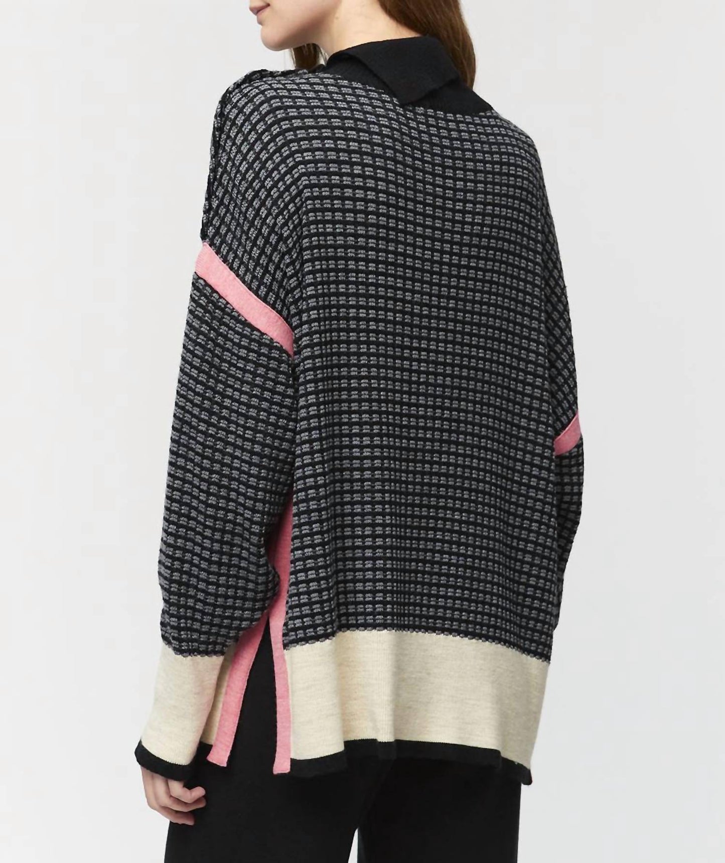 Aldo Martins - Oversized Sweater with Trim