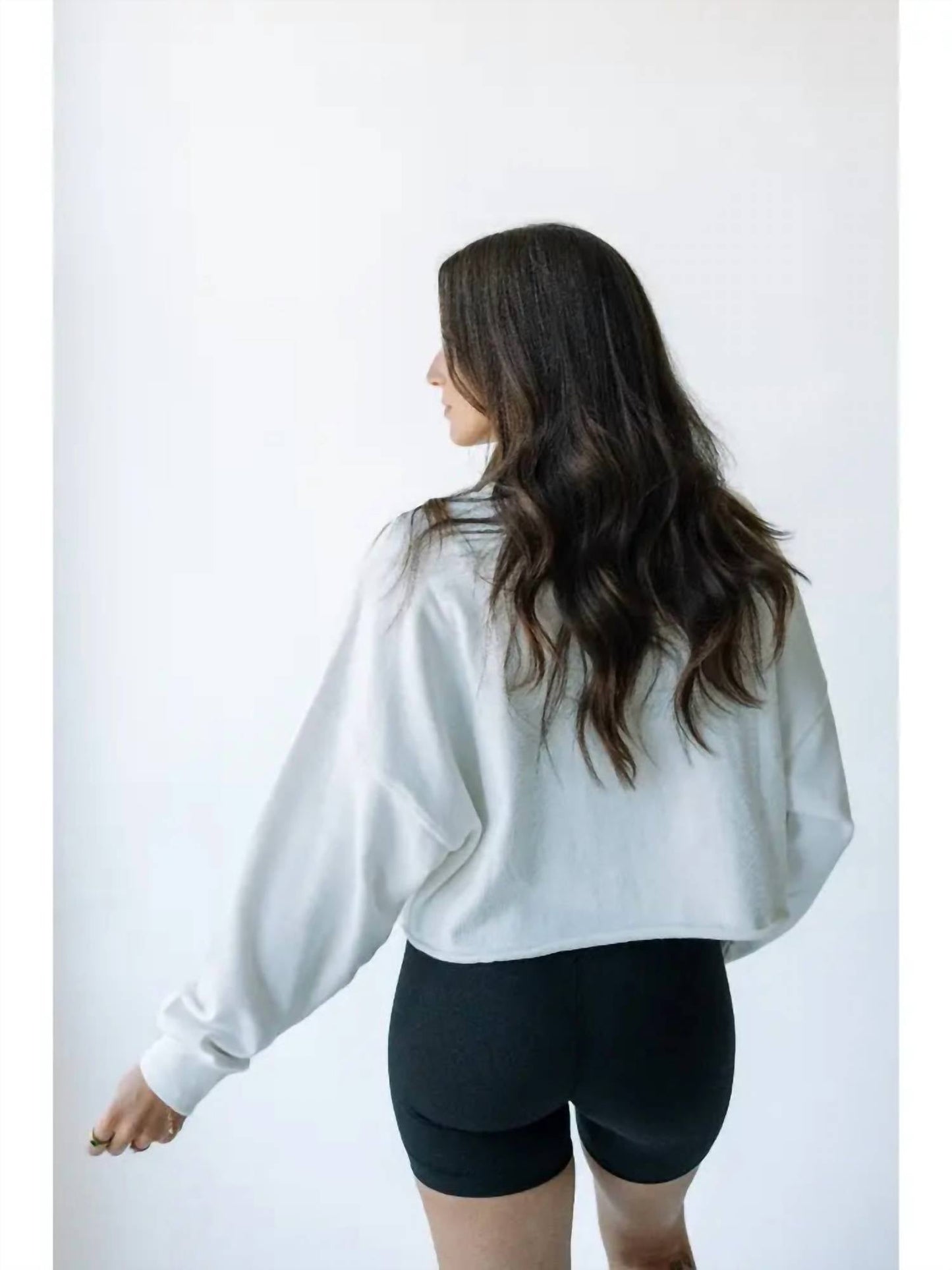 Gameday Social - U of Iowa Split Sleeve Cropped Crew
