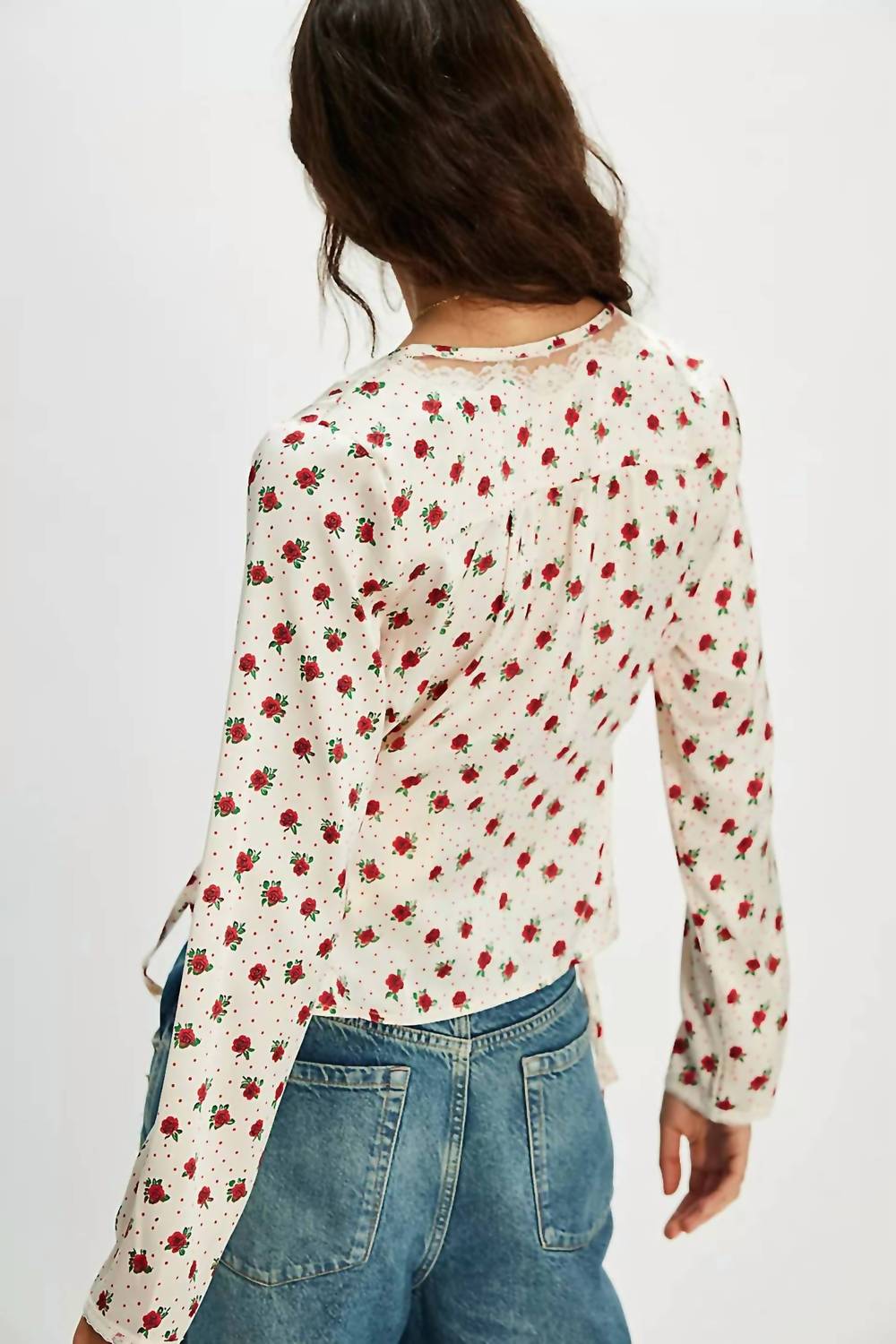 Free People - Field Of Roses Blouse