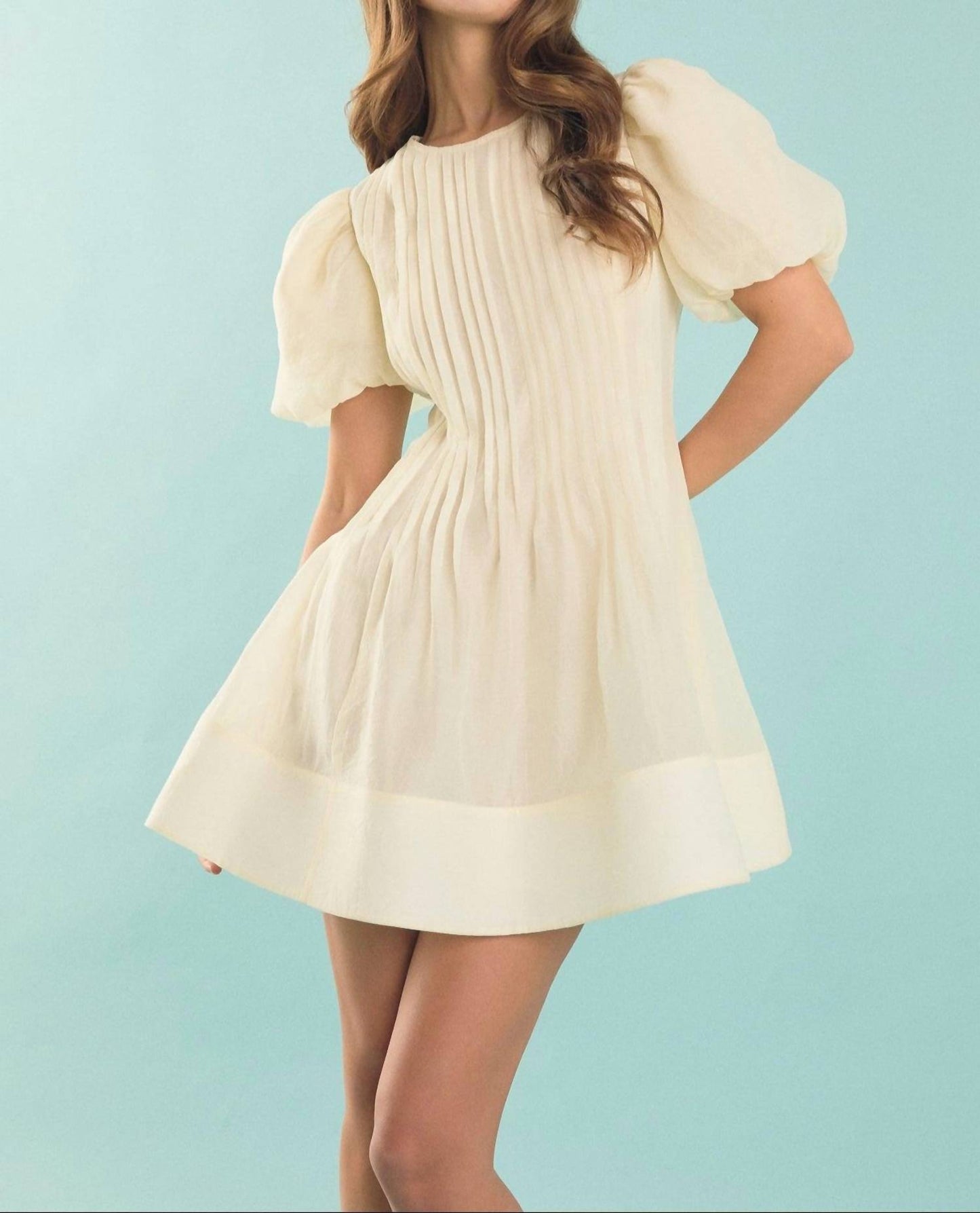 Endless Rose - Women's Pintuck Mini Dress