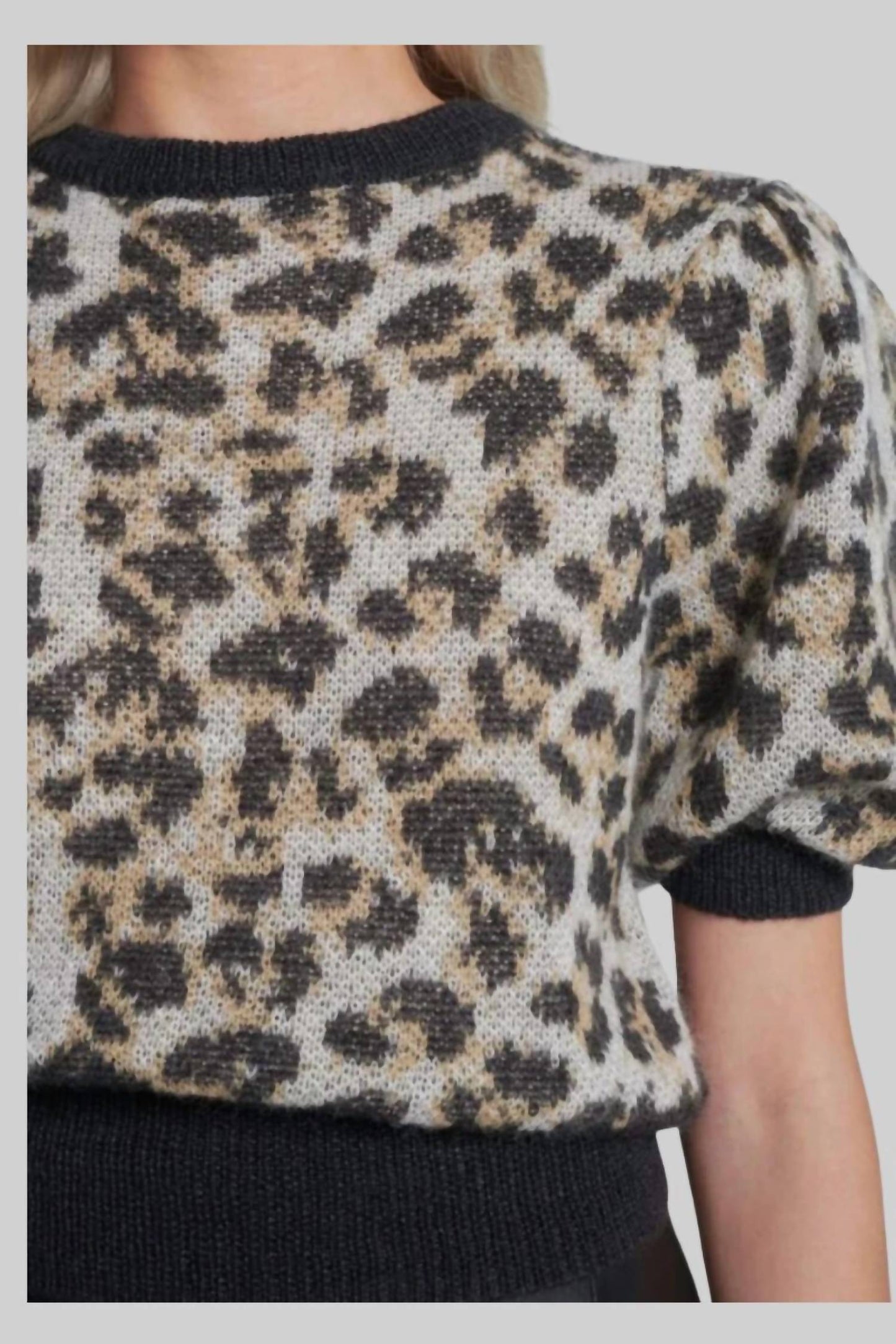 7 For All Mankind - Leopard Sweater