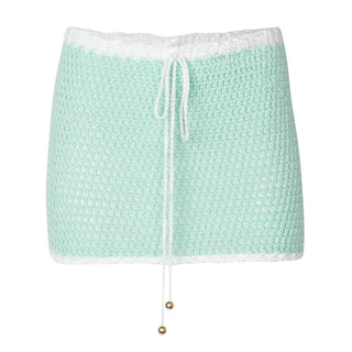 Soah - Women'skaia Crochet Mini Skirt