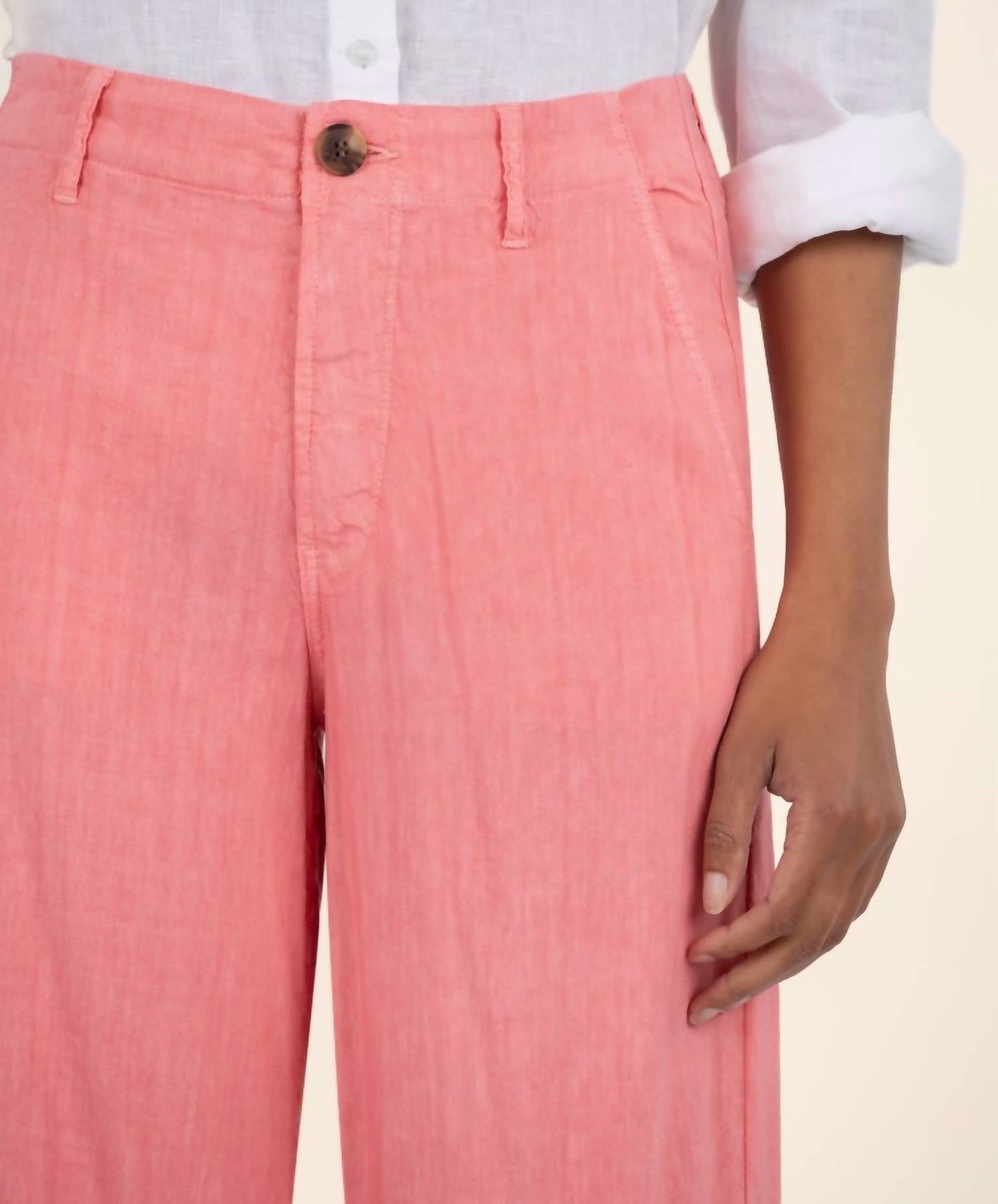 Kut From The Kloth - Meg Linen Wide Leg Pants