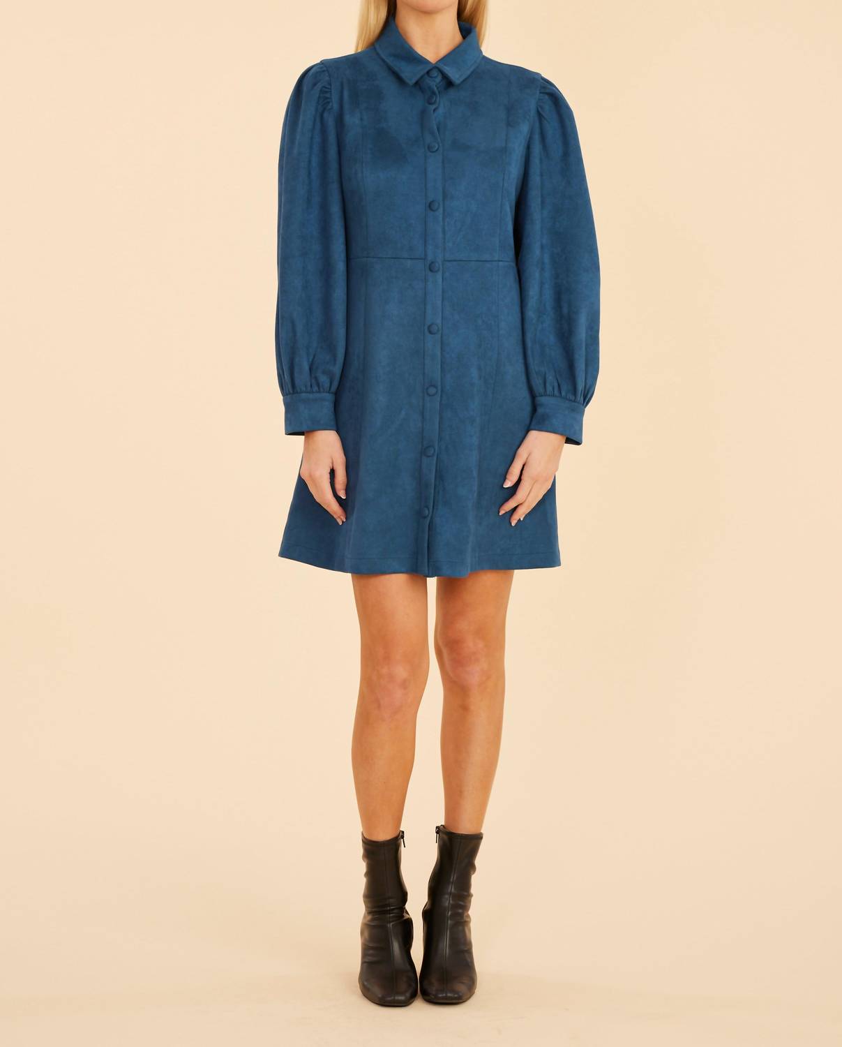 Dolce Cabo - Faux Suede Dress