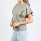 Nation Ltd - Women's Camille Ruffle Sleeve Top
