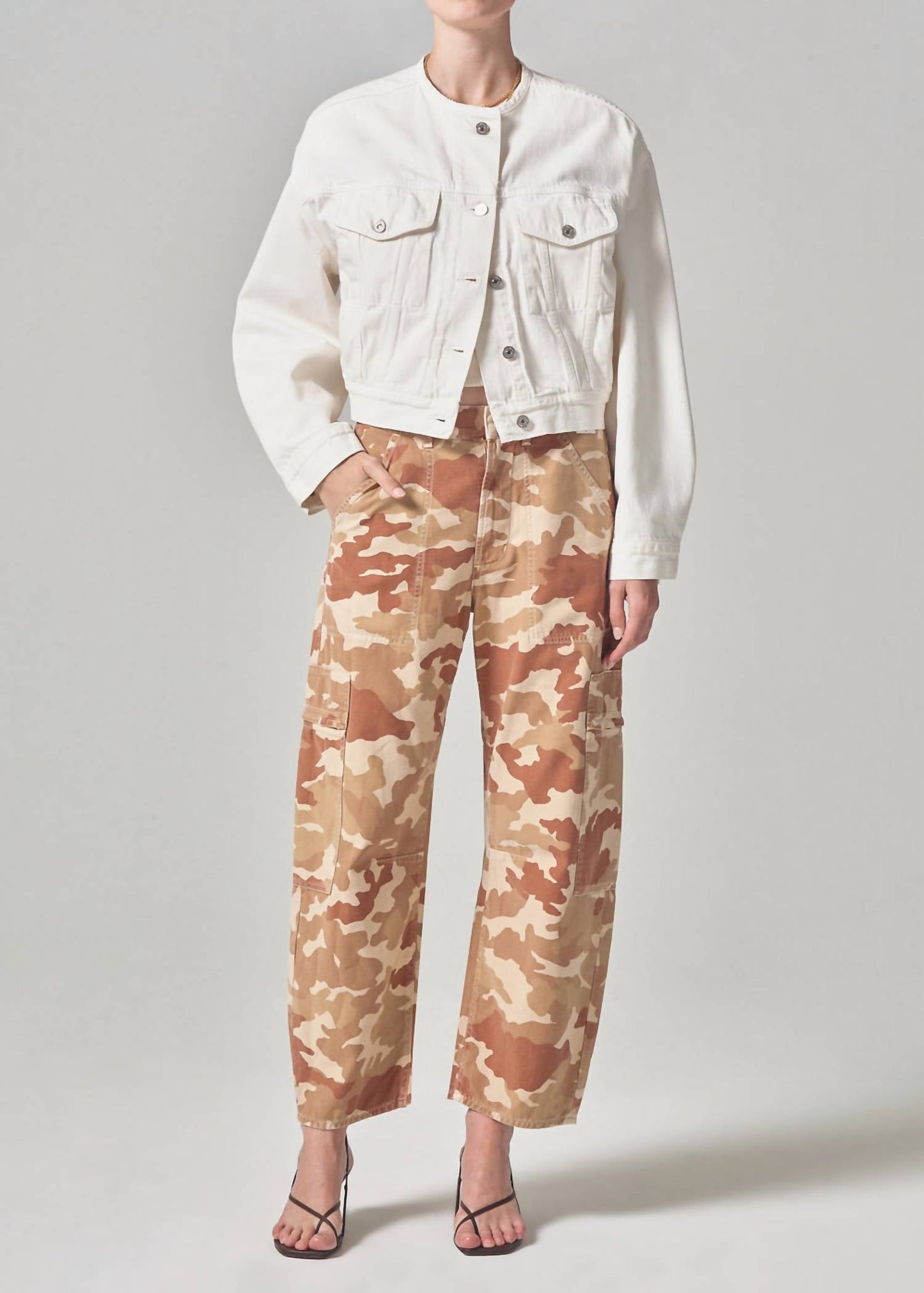 Citizens Of Humanity - Marcelle Low Slung Easy Cargo Jeans