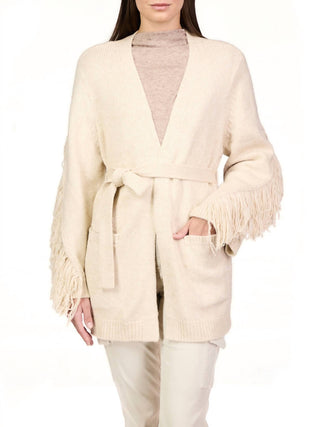 Sanctuary - Fringe Belted Cardigan