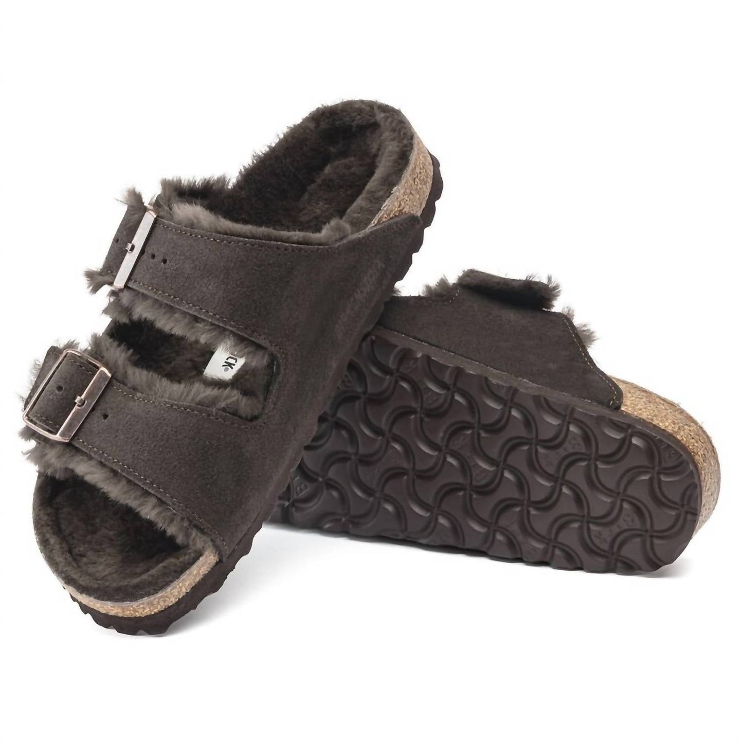 Birkenstock - Women's Arizona Shearling Sandals - Narrow