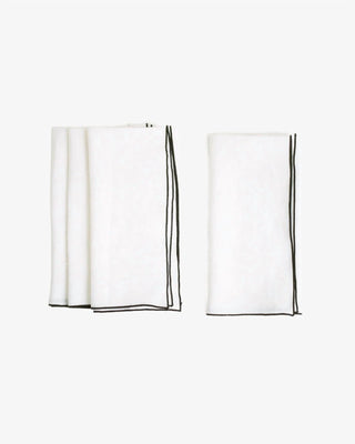 Borrowed Blu - Stone Washed Linen Napkins Set Of 4