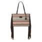 M&F Western - Women's Serape Fringed Tote Bag