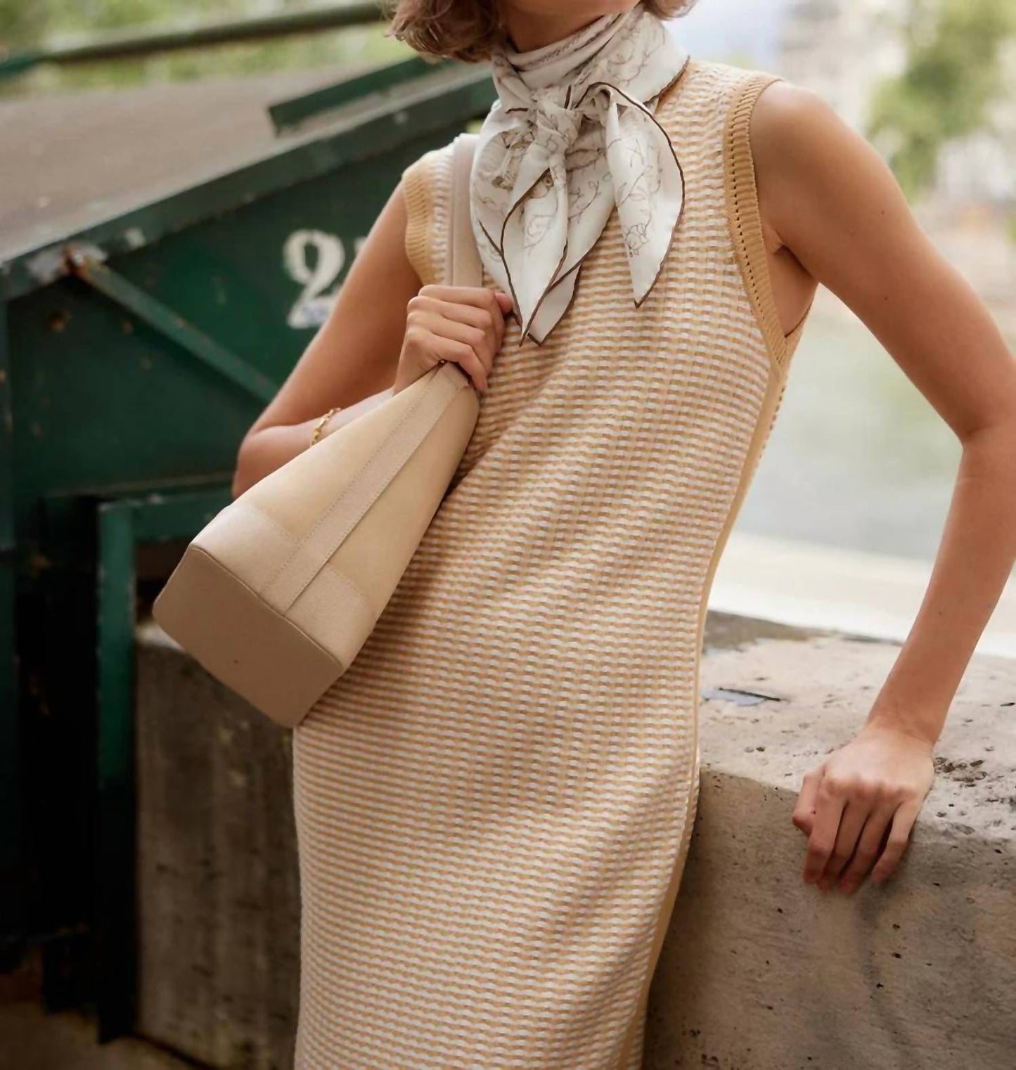 Varley - Aoife Knit Midi Dress
