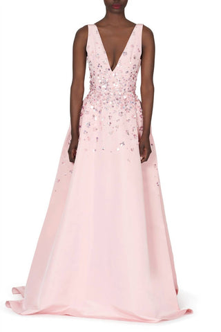 Carolina Herrera - Women's Embellished A Line Gown