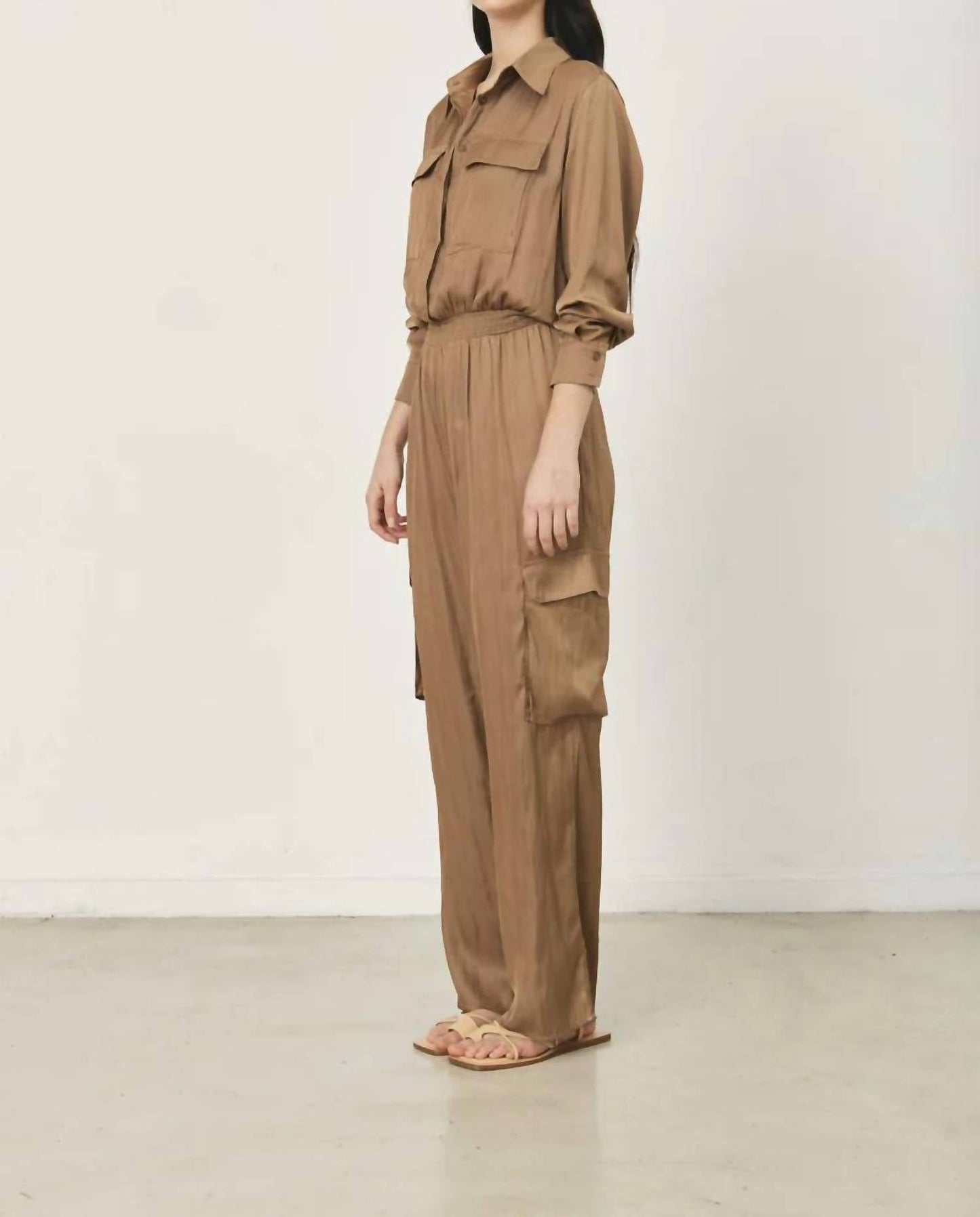Deluc - Minujin Satin Jumpsuit