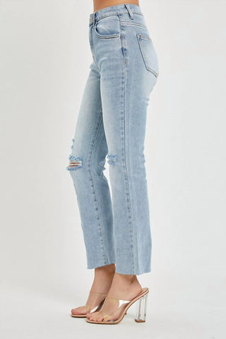 Risen - Paxton High Rise Straight Leg Jean