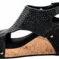 Corkys Footwear - Women's Carley Black Crystals