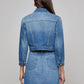 L'Agence - Koda Cropped Denim Jacket