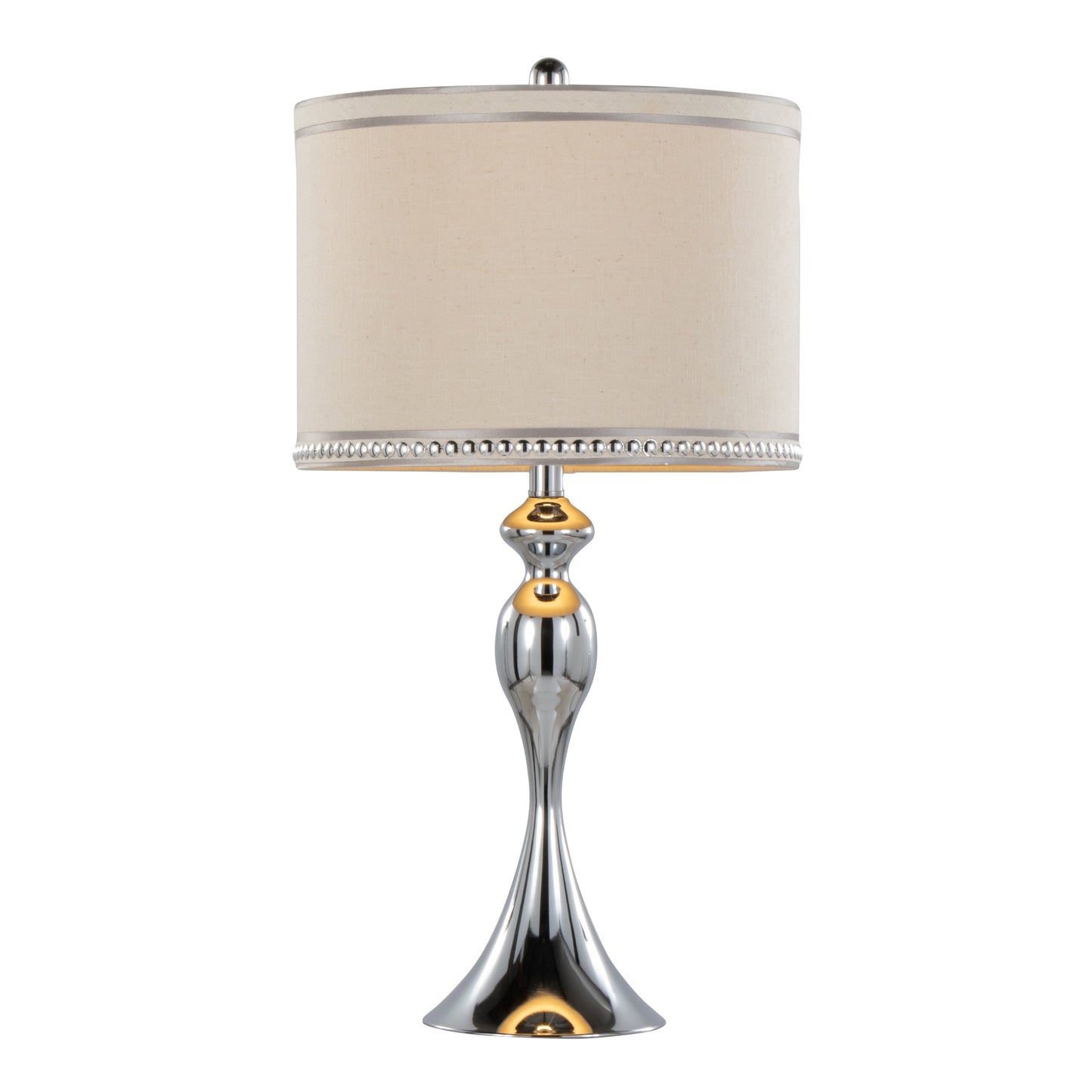 Ashland 27" Contemporary Metal Table Lamp - Set of 2