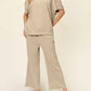 Double Take - Chic Two-piece Top And Pants Set