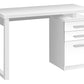 Computer Desk for Home Office Laptop with Reversible Storage Drawers