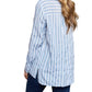 Ninexis - Collared Striped Shirt