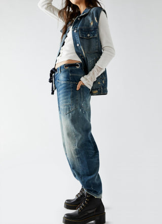 Free People - Moxie Low Slung Pull On Barrel