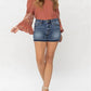 Judy Blue - Mid Rise Release Hem Shorts