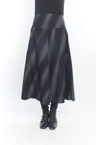 Matthildur - Gable Pima Cotton Midi Skirt