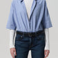 Citizens Of Humanity - Frances Cropped Cape Button Up Shirt