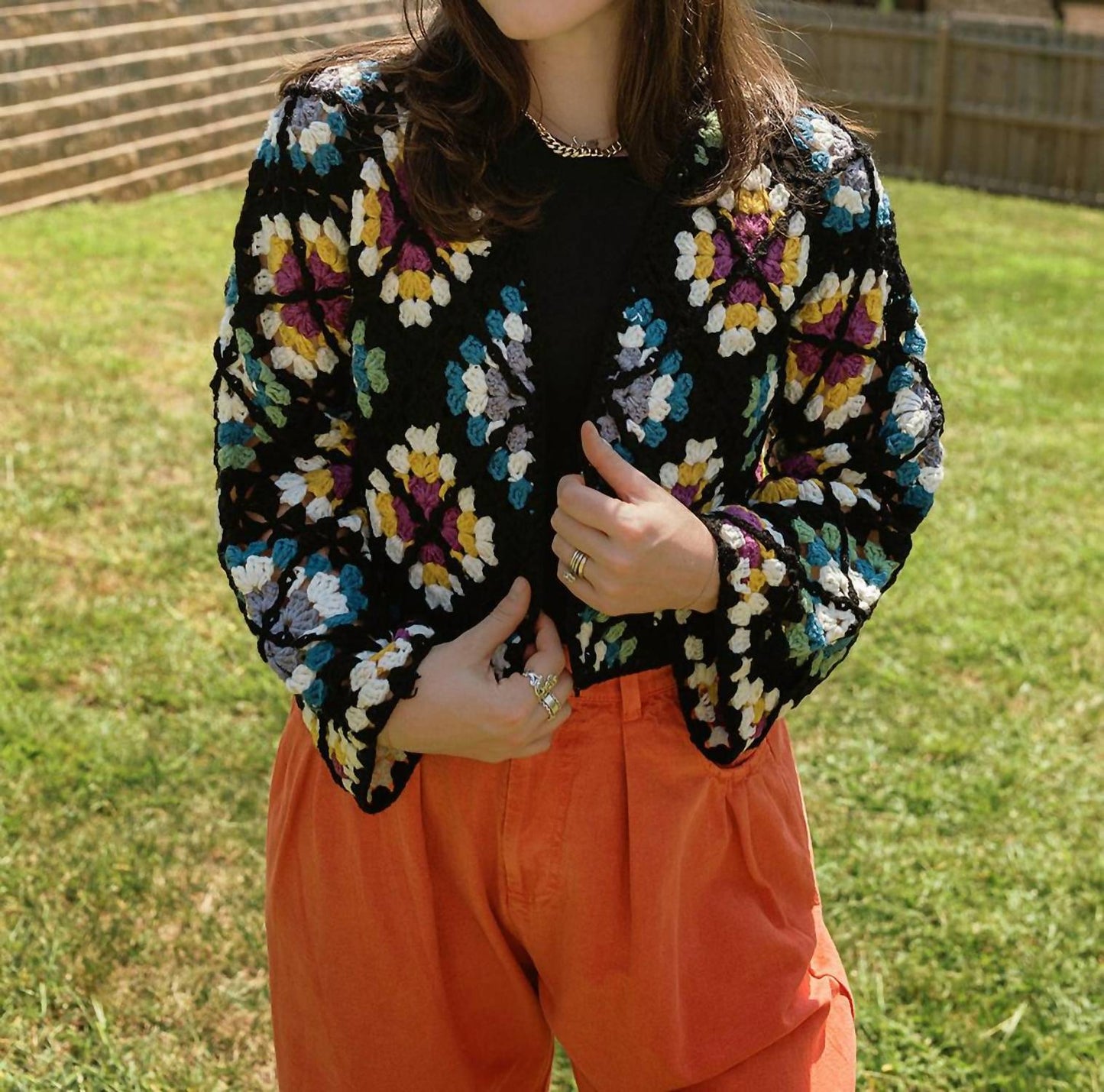 Elan - 7 Crochet Cardigan