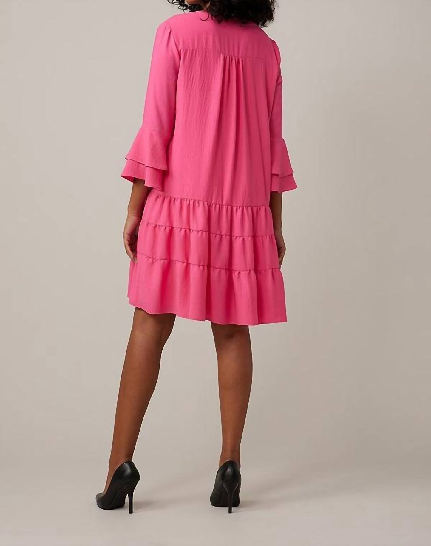 Joseph Ribkoff - Ruffled Trapeze Tunic