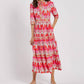 Jude Connally - Candy 3/4 Sleeves Maxi Dress