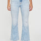 Daze - Runaway Cupid Crop Flare Jeans