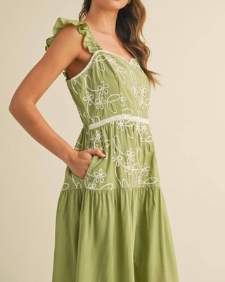 &Merci - Ruffle Sleeve Sundress