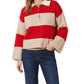 8Apart - Cooper Striped Polo Sweater