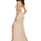Ashleylauren - Fully Beaded Strapless Gown