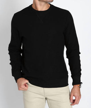 Jachs New York - Brushed Waffle Crewneck Sweatshirt