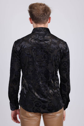 Barabas - Floral Rage Long Sleeve Shirt
