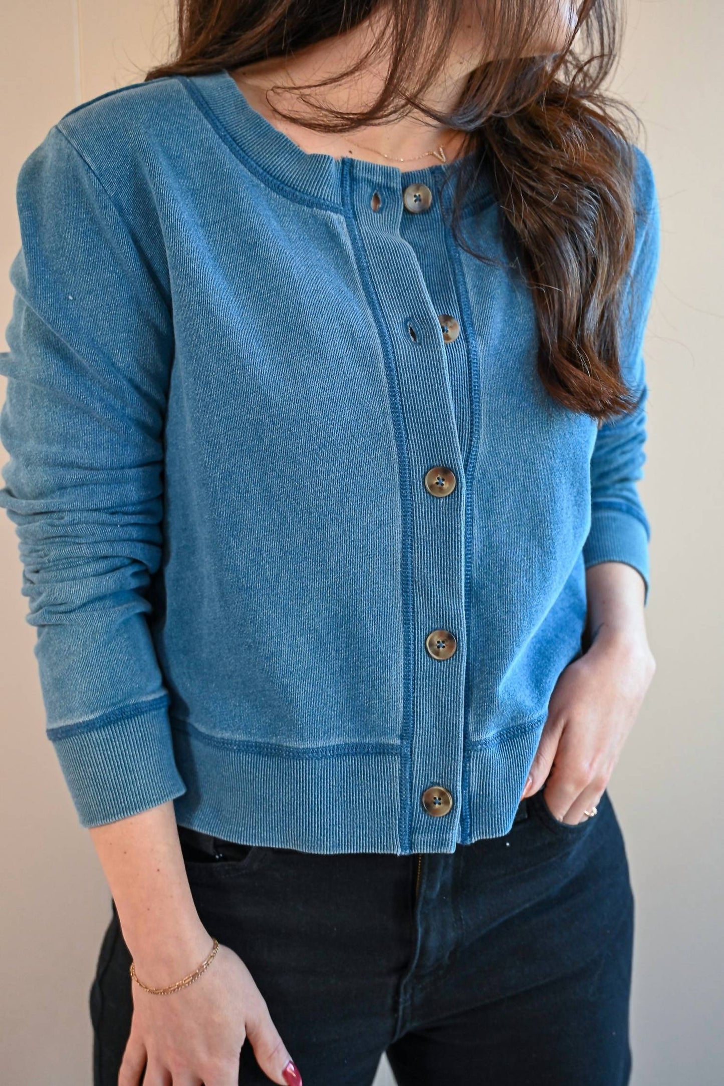 Z Supply - Women's Garden Denim Cardigan