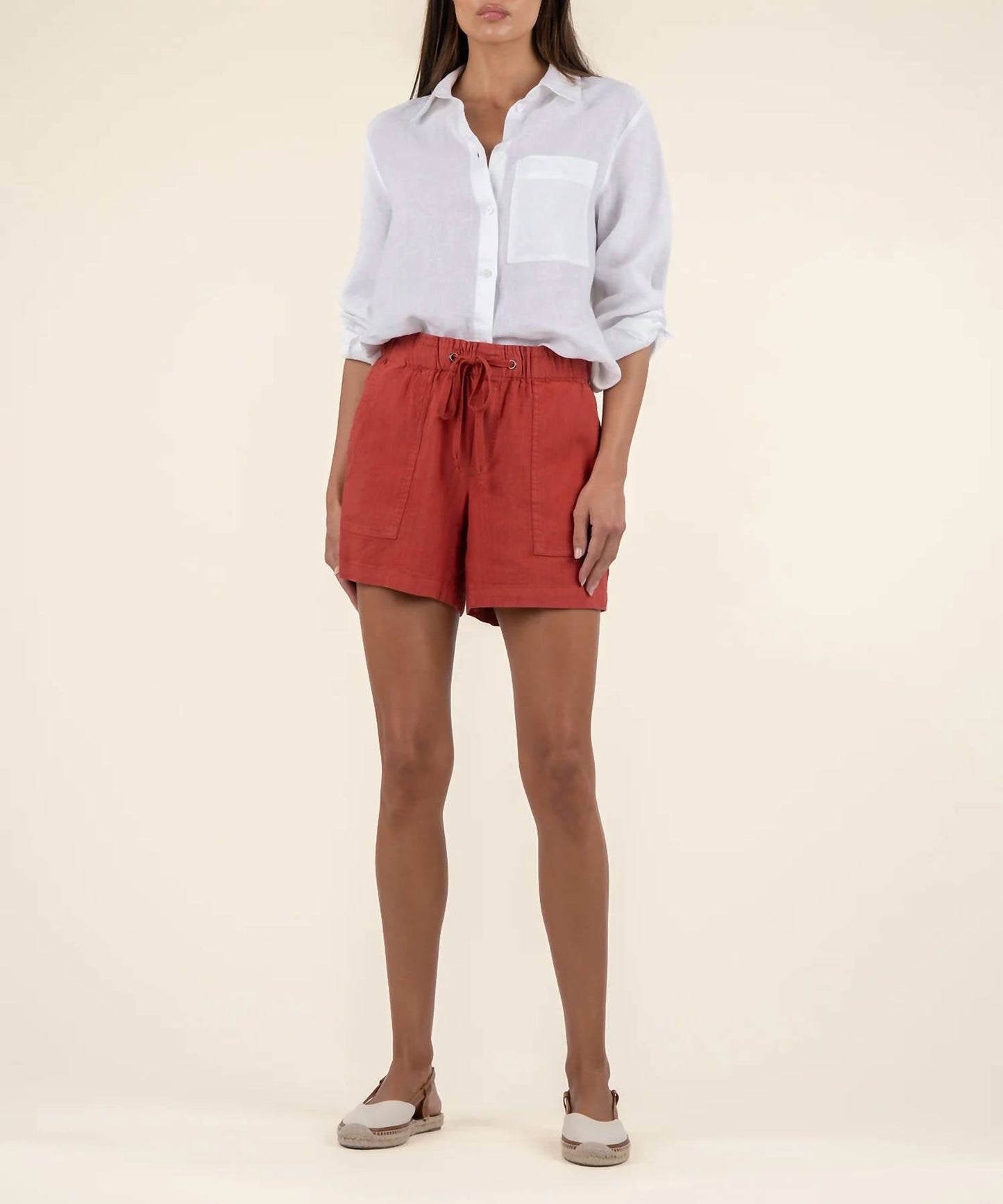 Kut From The Kloth - Women's Katana Linen Shorts