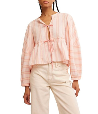 Free People - Brunch Babe Blouse In