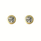 Tat2 Designs - Women's Flora Coin Stud Earrings
