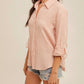Hem & Thread - Callie Oversized Stripe Button Down Shirt