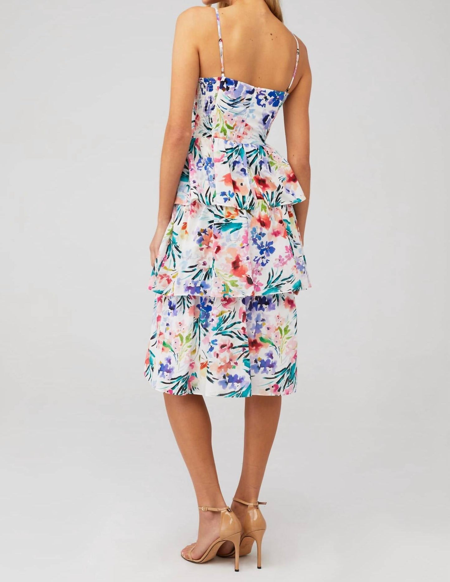 Amanda Uprichard - Rosalia Colorful Midi Dress