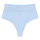 Montce - Women's Full Coverage High Rise Bikini Bottom