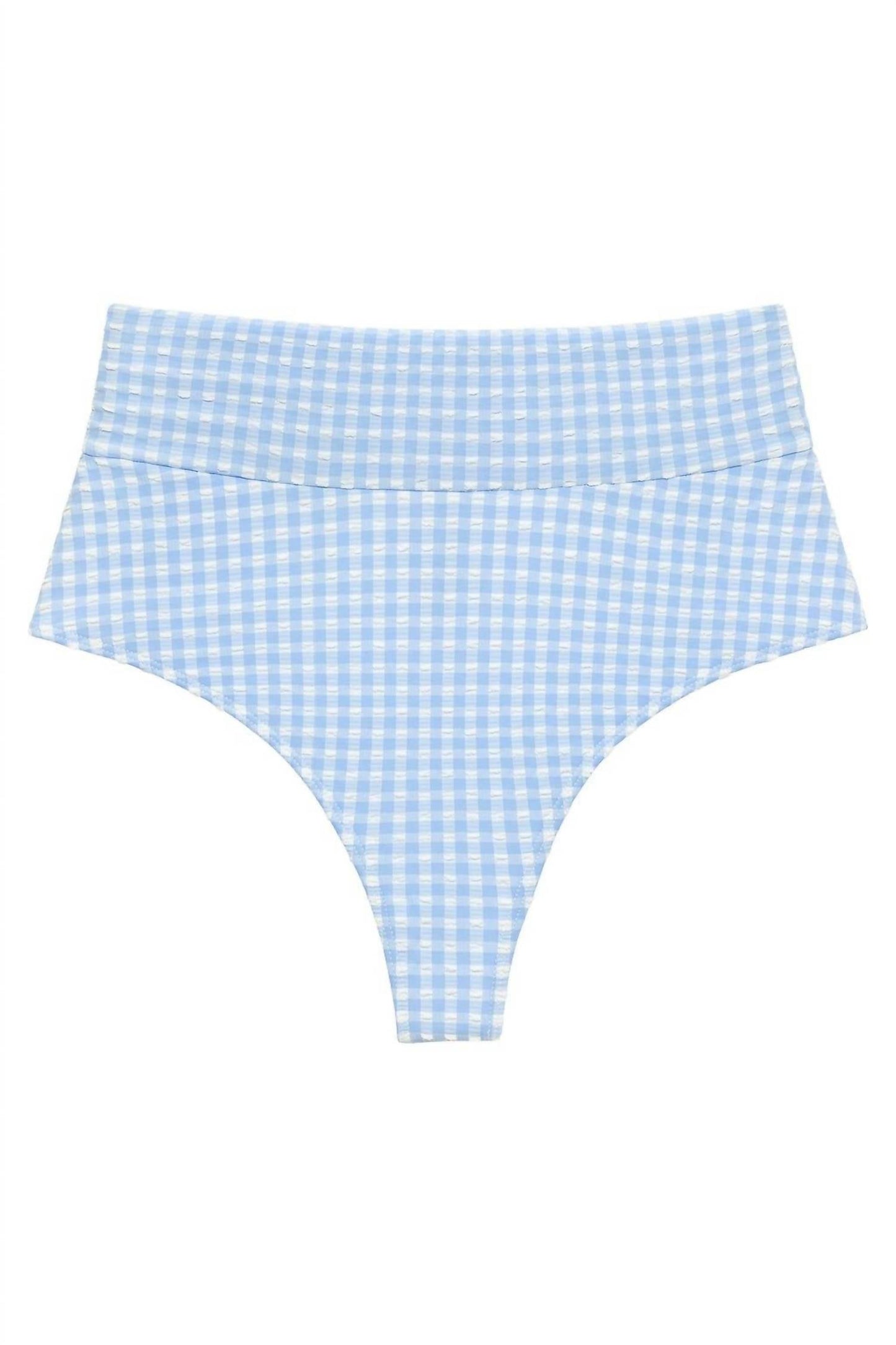 Montce - Women's Full Coverage High Rise Bikini Bottom