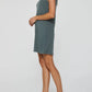 Another Love - Justine High Neck Ribbed Dress