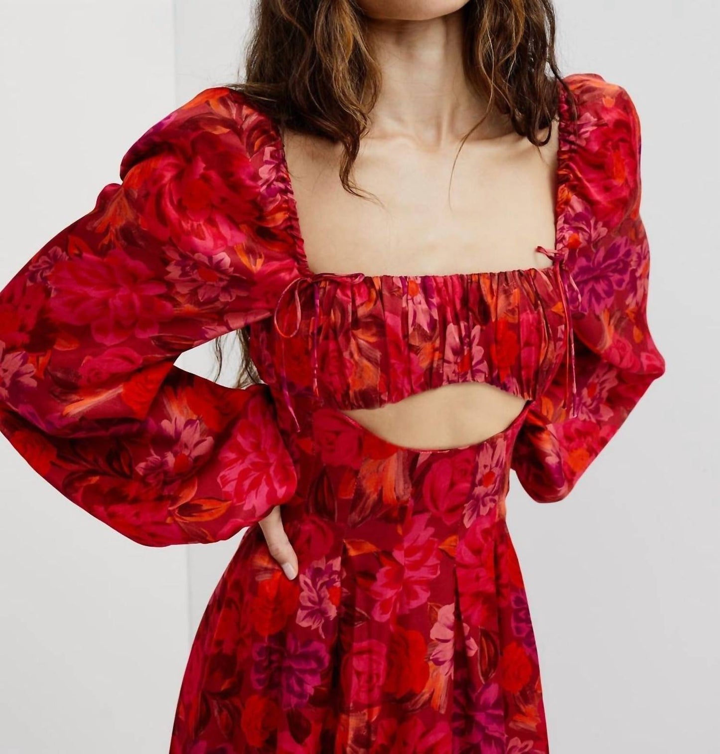 For Love & Lemons - NIKKI MIDI DRESS