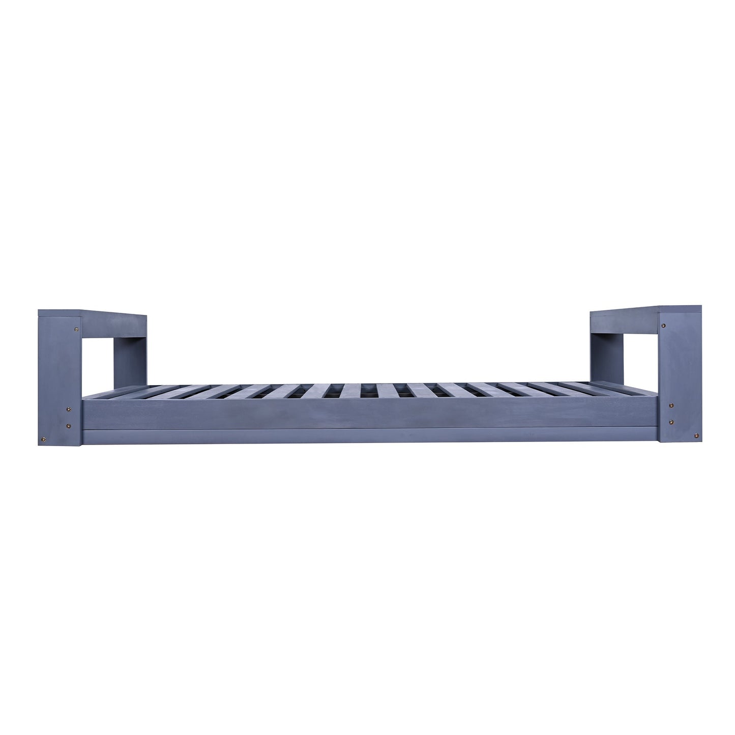 Twin Size Porch Swing Bed Seating Gray