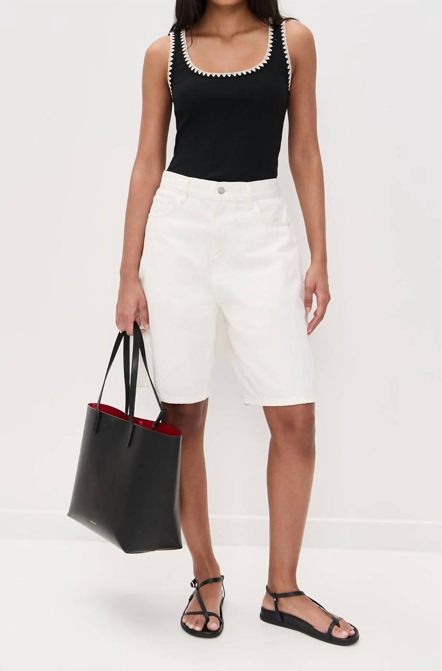 Z Supply - Jaidynn Ribbed Tank With Stitching